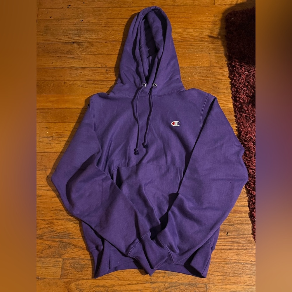 Purple sweatshirt